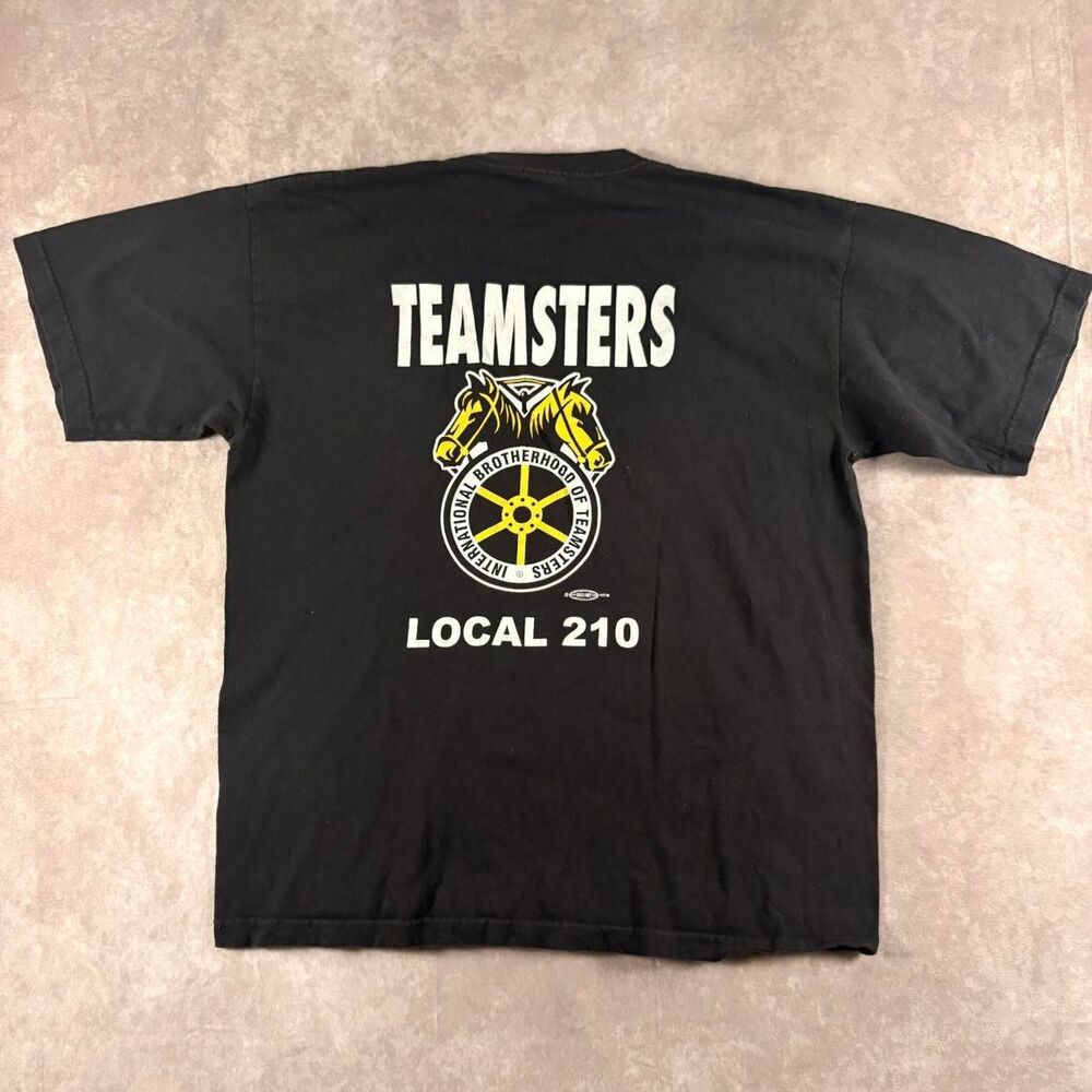 international brotherhood teamster local 210 pocket tee